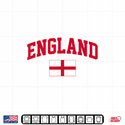 Design England with England Flag English Pride Men Women Shirt