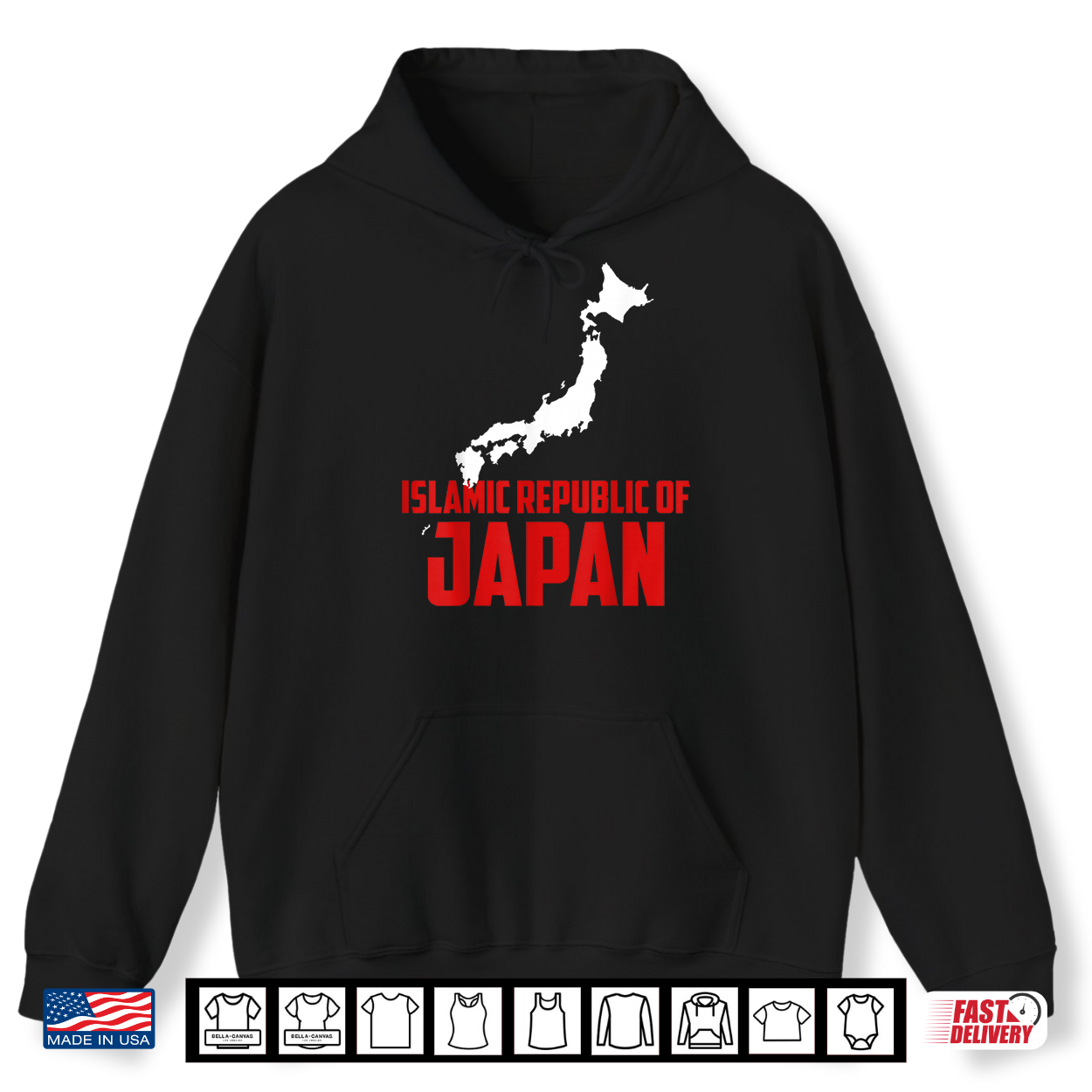 Funny Islamic Republic Of Japan Fictional Travel Humor Men Shirt Funny Islamic Republic Of Japan Fictional Travel Humor Men Shirt
