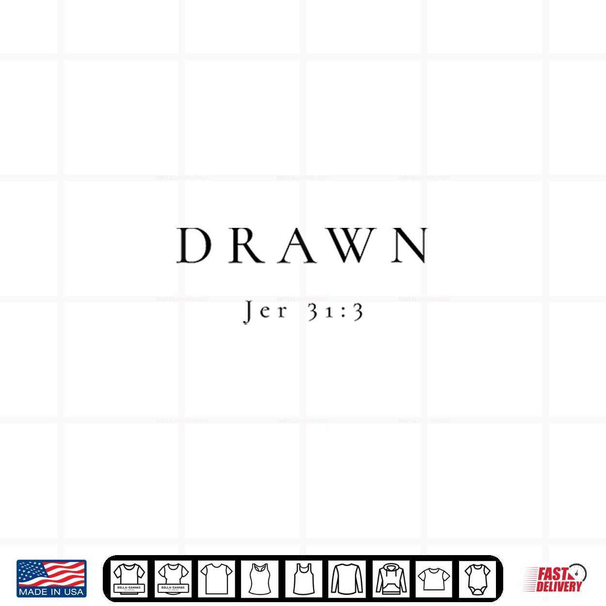 Jeremiah 31 3 Minimalist Faith Scripture Design Shirt Jeremiah 31 3 Minimalist Faith Scripture Design Shirt
