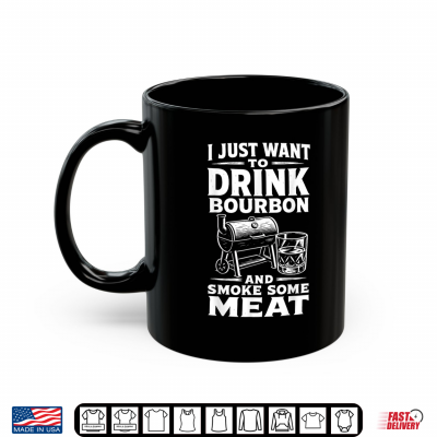 Mug Meat Smoker BBQ Pitmaster Weekend Backyard Barbecue Shirt