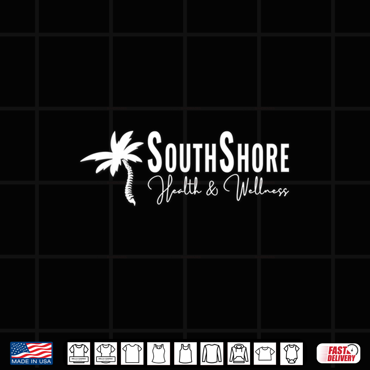 Southshore Health & Wellness Crop Comfort Colors Crop Top Shirt Southshore Health & Wellness Crop Comfort Colors Crop Top Shirt