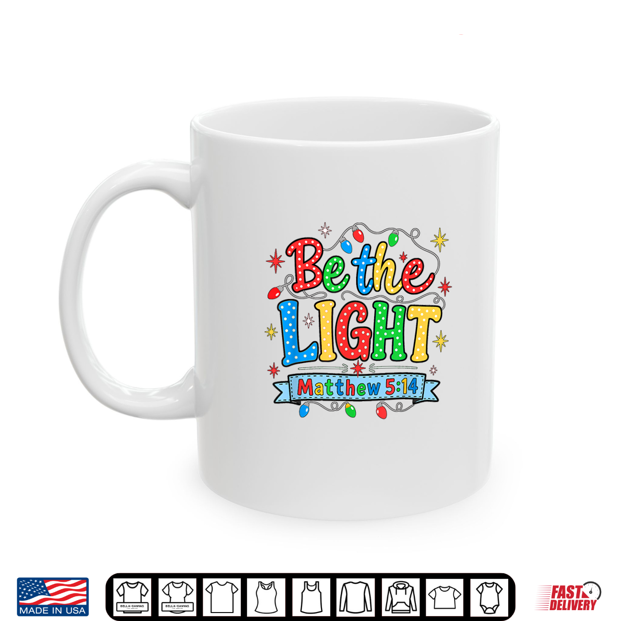 Be The Light Christian Christmas Shirt Be The Light Christian Christmas Shirt