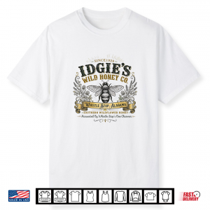 Idgies Wild Honey Co Whistle Stop Alabama Vintage Bee Shirt