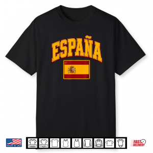 Vintage Spain Spanish Flag Espana Shirt