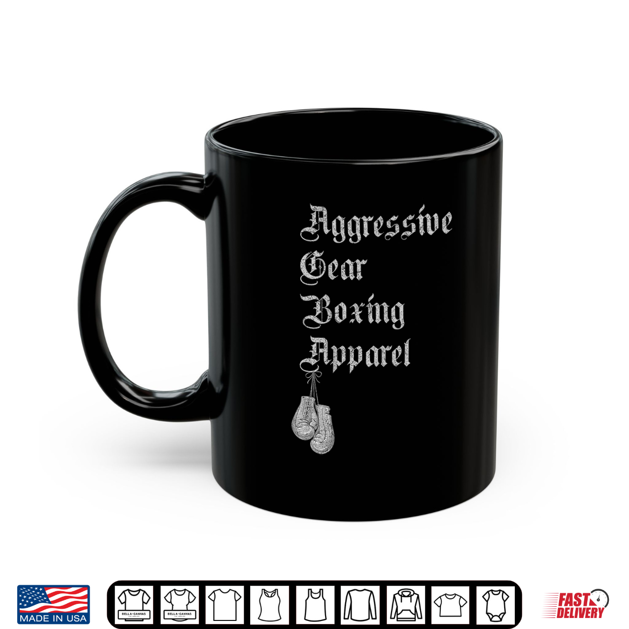 Aggressive Gear Boxing Apparel Shirt Aggressive Gear Boxing Apparel Shirt
