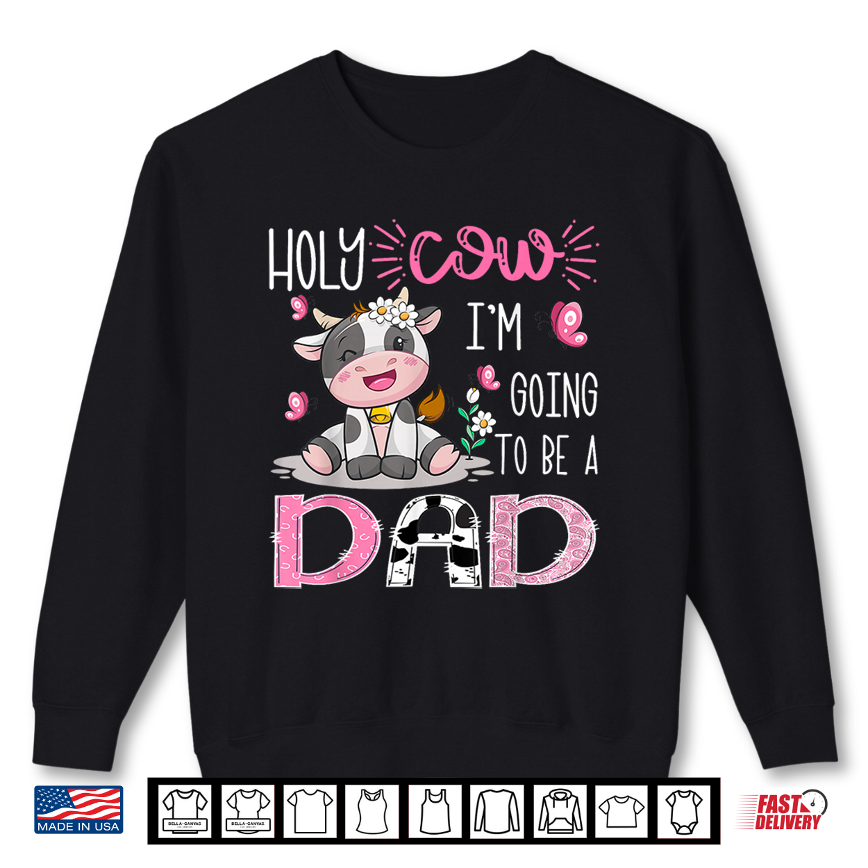 I’M Going To Be A Dad Farm Cow Gender Reveal Party Shirt I’M Going To Be A Dad Farm Cow Gender Reveal Party Shirt