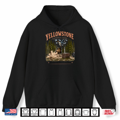 Yellowstone National Park Do Not Pet The Fluffy Cows Vintage Shirt 1 Hoodie Yellowstone National Park Do Not Pet The Fluffy Cows Vintage Shirt
