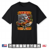 Hotrod Santa Speedshop North Pole Garage Christmas Shirt