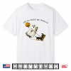 Off To Walk My Weenie Funny Dachshund Halloweenie Ghost Art Shirt