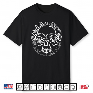 Pop Art Inspired Skull Company Graphic Shirt