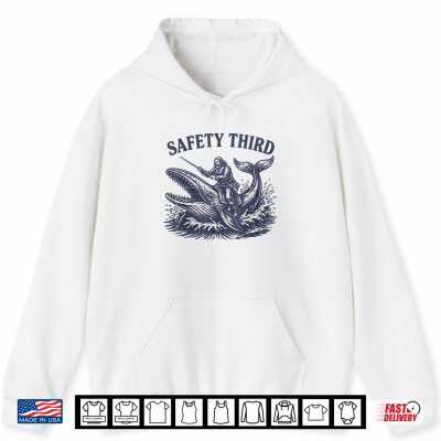 Safety Third Nautical Whale Rider Shirt 1 Hoodie Safety Third Nautical Whale Rider Shirt