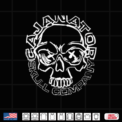 Pop Art Inspired Skull Company Graphic Shirt 4 Design Pop Art Inspired Skull Company Graphic Shirt