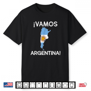 Argentina National Flag Vintage Grunge Argentinian 2026 Shirt