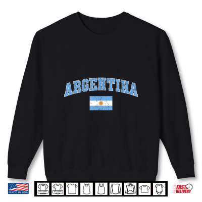 Argentina Flag Men Women Kids Shirt 2 Sweatshirt Argentina Flag Men Women Kids Shirt