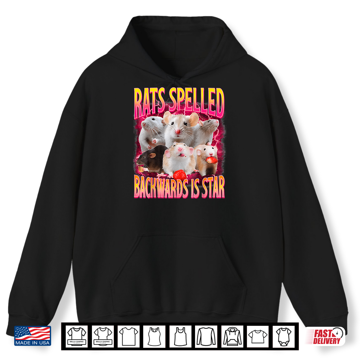 Rats Spelled Backwards Is Star Funny Gen Z Humor Rat Meme Shirt Rats Spelled Backwards Is Star Funny Gen Z Humor Rat Meme Shirt