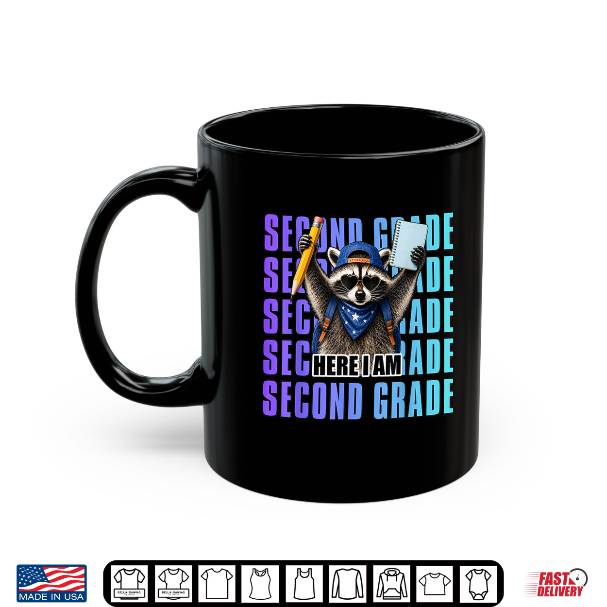 Second Grade First Day Of School Raccoon 2Nd Grade Teacher Shirt Second Grade First Day Of School Raccoon 2Nd Grade Teacher Shirt