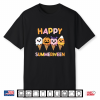 Happy Summerween Summer Halloween Ice Cream Cones Comfort Colors Crop Top Shirt