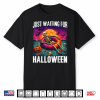 Just Waiting For Halloween Summer Skeleton Shirt