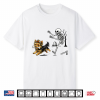 Skeleton Dog Yorkie Halloween Skeleton Chasing Dog Shirt
