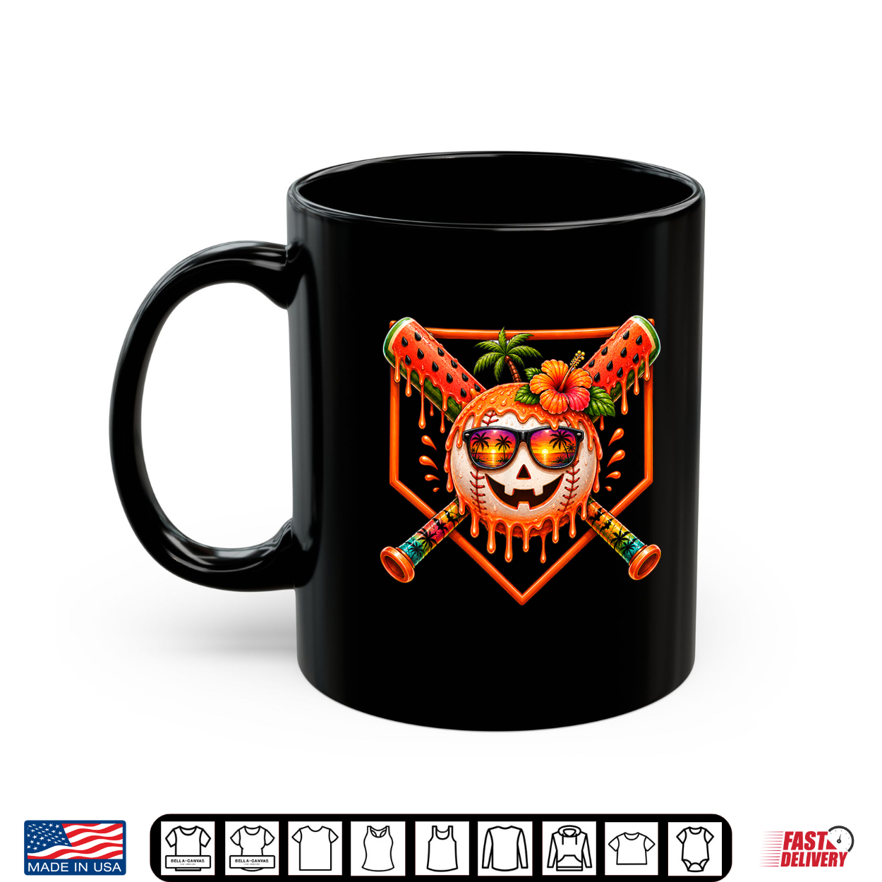 Summerween Boys Kids Funny Summer Halloween Baseball Drip Shirt Summerween Boys Kids Funny Summer Halloween Baseball Drip Shirt