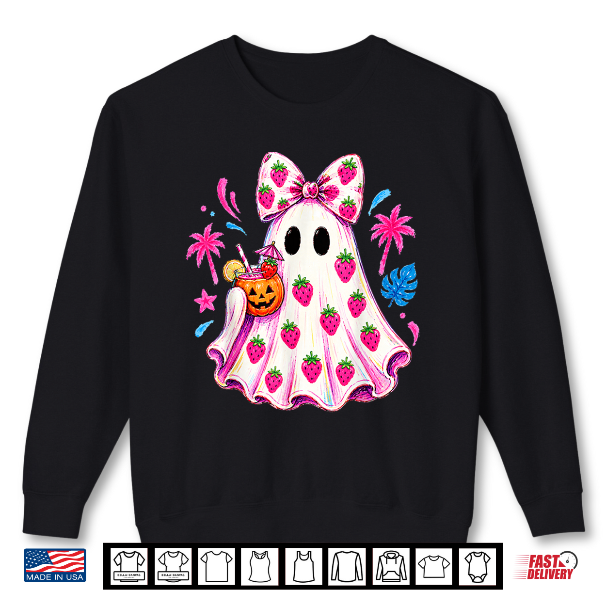 Summerween Funny Ghost Halloween Summer Beach Girls Women Shirt Summerween Funny Ghost Halloween Summer Beach Girls Women Shirt