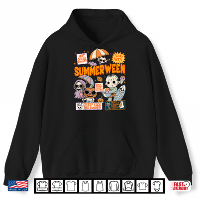 Summerween Vibes Shirt 1 Hoodie Summerween Vibes Shirt