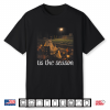 Tis The Season Ghost Football Game Fall Halloween Shirt
