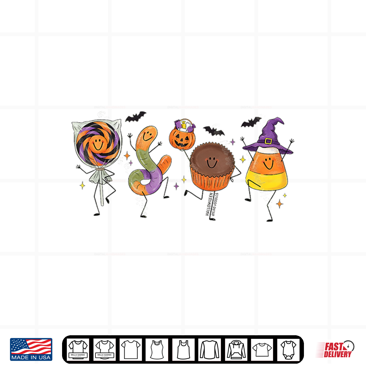 Halloween Candy Dancing Shirt Halloween Candy Dancing Shirt