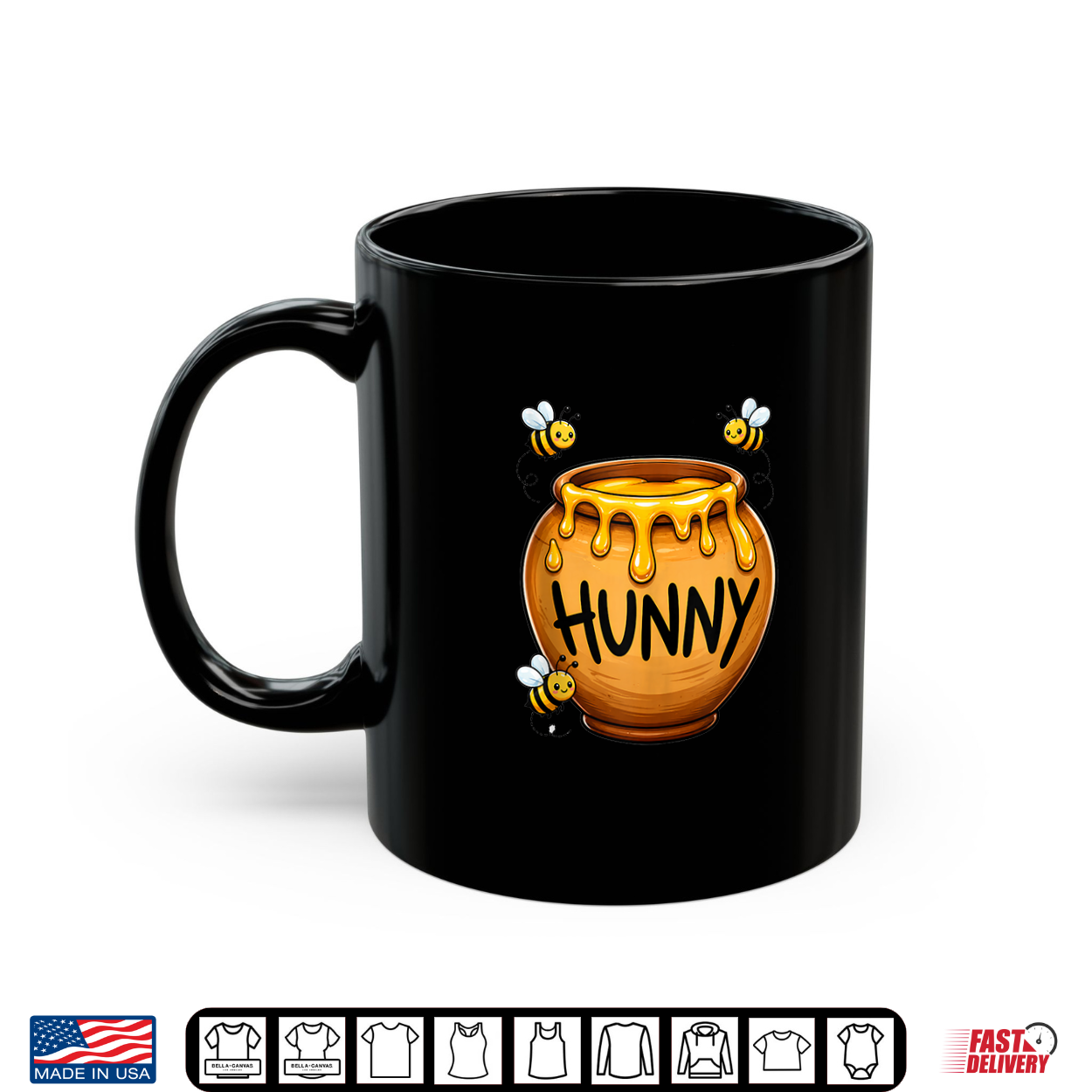 Hunny Pot With Bees Cute Halloween Honey Jar Costume Shirt Hunny Pot With Bees Cute Halloween Honey Jar Costume Shirt