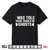 I Was Told There Would Be Ghosts Funny Halloween Comfort Colors Crop Top Shirt