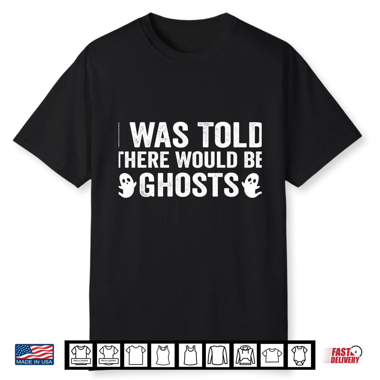 I Was Told There Would Be Ghosts Funny Halloween Comfort Colors Crop Top Shirt I Was Told There Would Be Ghosts Funny Halloween Comfort Colors Crop Top Shirt