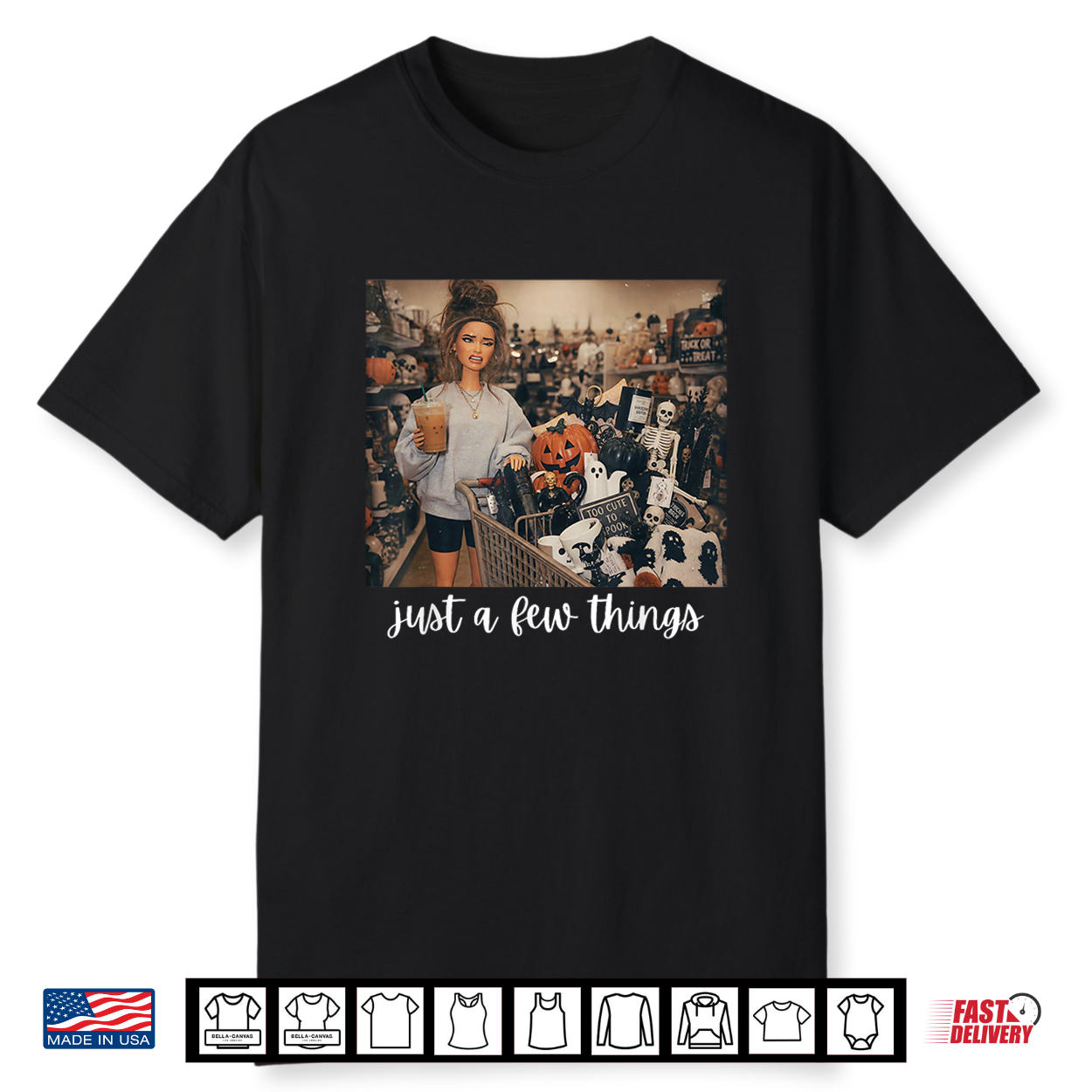 Just A Few Things Ghost Meme Sarcastic Halloween Shirt Just A Few Things Ghost Meme Sarcastic Halloween Shirt