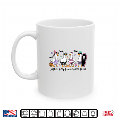 Just A Silly Summerween Goose Cute Halloween Summer Shirt 3 Mug Just A Silly Summerween Goose Cute Halloween Summer Shirt