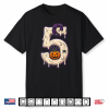 Number 5 Funny Halloween Spooky 5Th Birthday 5 Years Old Shirt