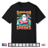 Summerween Spooky Ocean Wave Skull Shirt