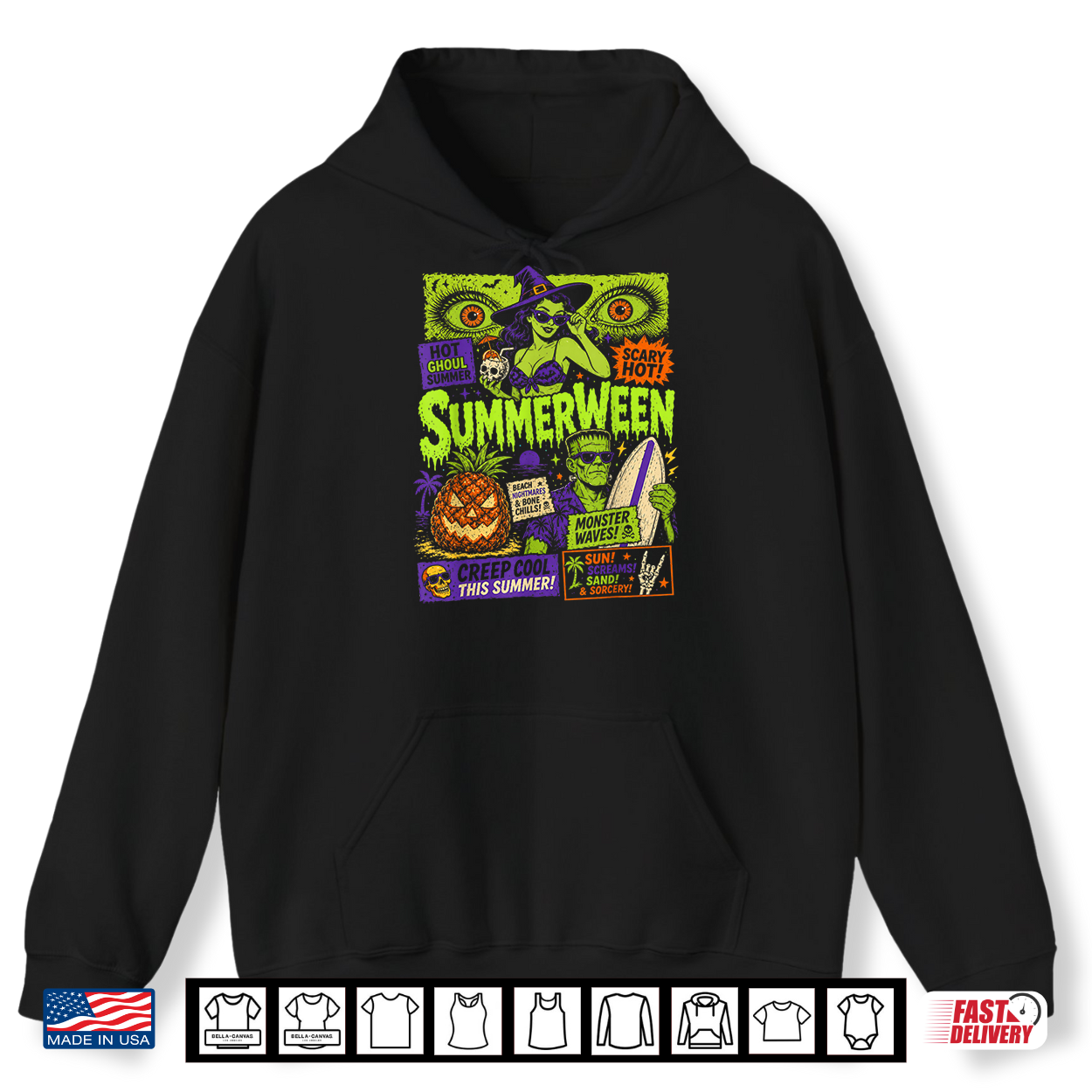 Summerween Vibes Spooky Summer Ghoul Summerween Goth Shirt Summerween Vibes Spooky Summer Ghoul Summerween Goth Shirt