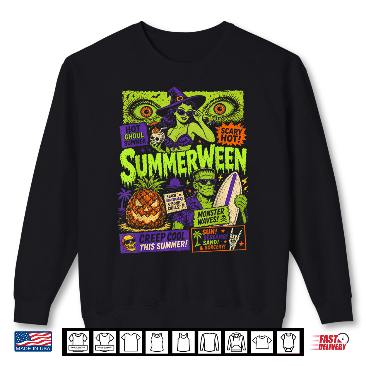Summerween Vibes Spooky Summer Ghoul Summerween Goth Shirt Summerween Vibes Spooky Summer Ghoul Summerween Goth Shirt