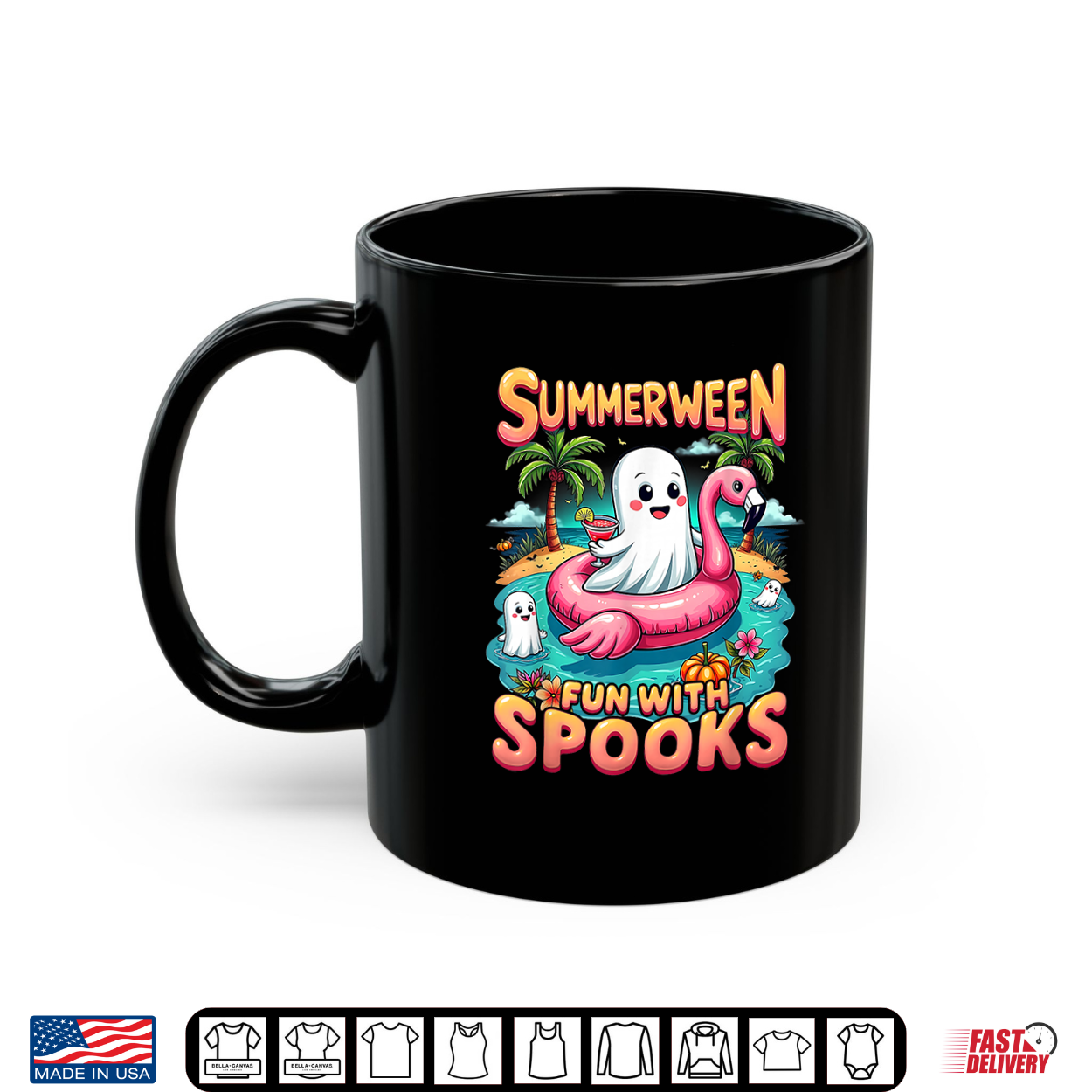 Summerween Spooky Ocean Wave Skull Shirt Summerween Spooky Ocean Wave Skull Shirt