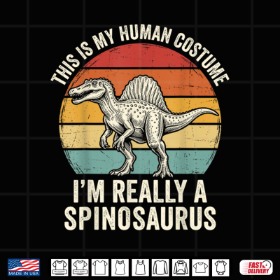 This Is My Human Costume I'M Really A Spinosaurus Shirt 4 Design This is My Human Costume Im Really A Spinosaurus Shirt