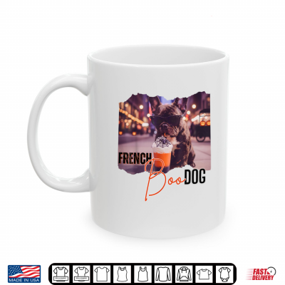 Bulldog Halloween Trick Or Treat Frenchie Dog Lover Shirt 3 Mug Bulldog Halloween Trick Or Treat Frenchie Dog Lover Shirt