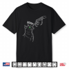 Skeleton Cat Boop Funny Spooky Halloween Shirt