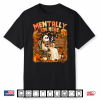Summerween Ghost Mentally I’M Here Summer Halloween Fall Shirt