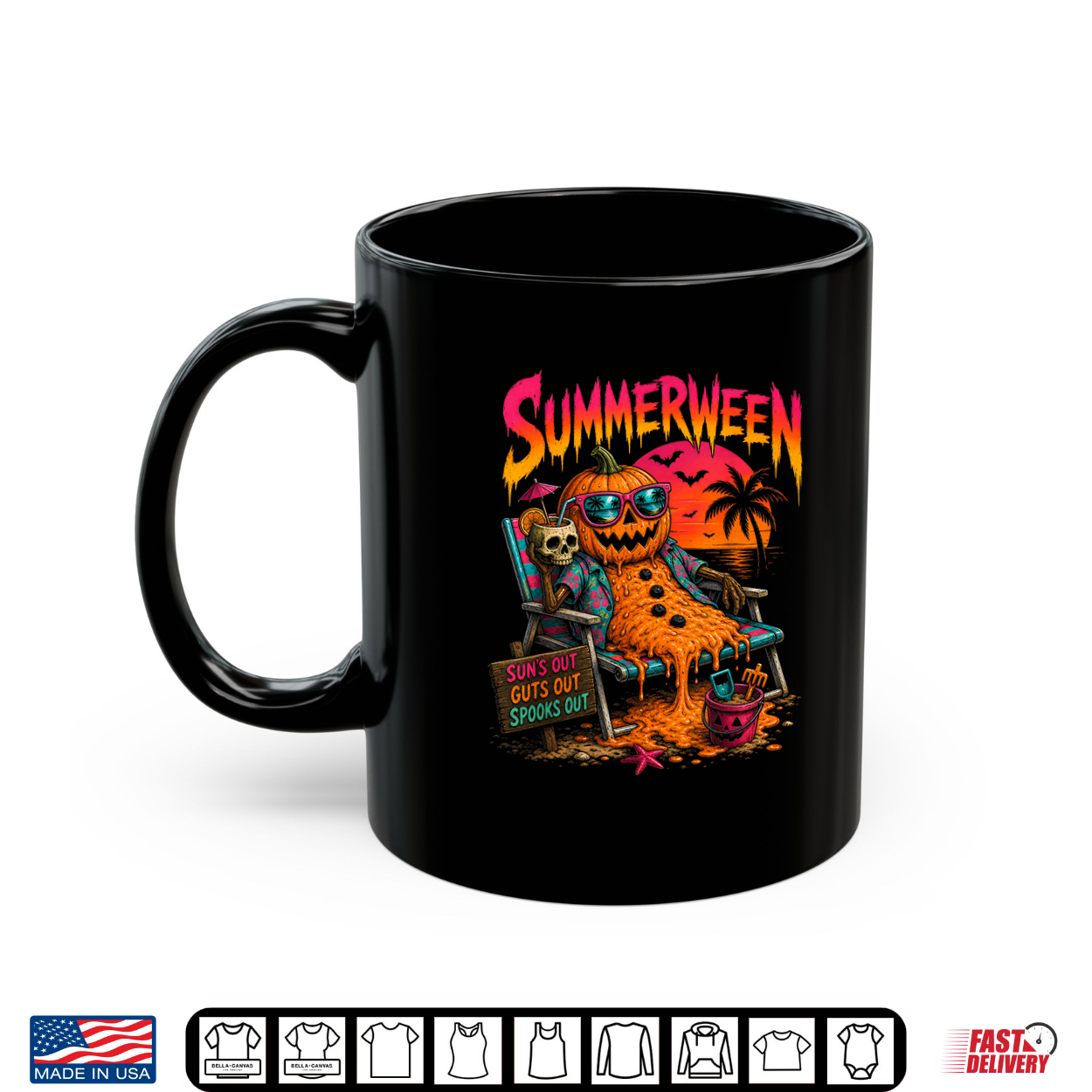 Spooky Beach Tropical Halloween Cute Summerween Shirt Spooky Beach Tropical Halloween Cute Summerween Shirt