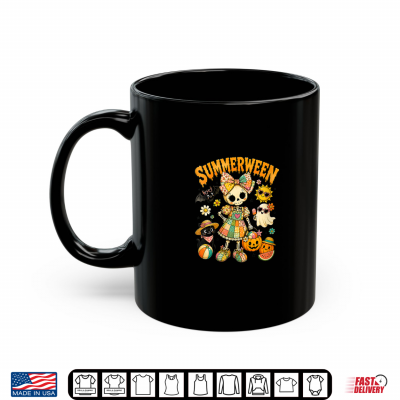 Women'S Spooky Summerween Halloween Beach Shirt 3 Mug Womens Spooky Summerween Halloween Beach Shirt