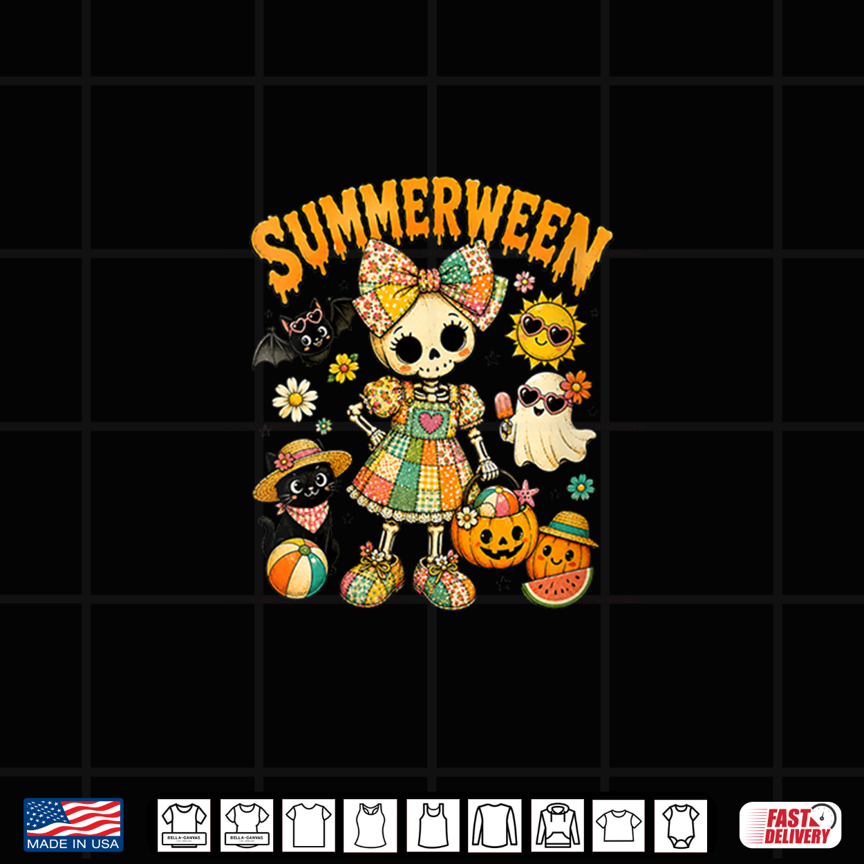 Women’S Spooky Summerween Halloween Beach Shirt Women’S Spooky Summerween Halloween Beach Shirt