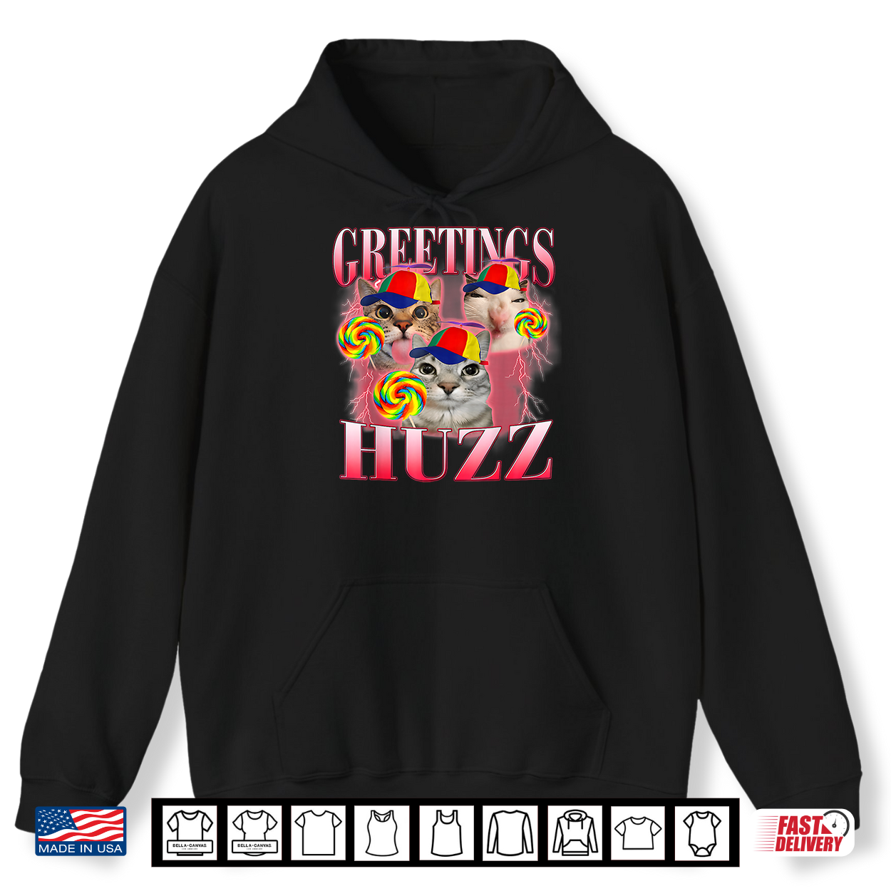 Cat Meme Greetings Huzz Funny Cat Meme Bootleg Men Women Shirt Cat Meme Greetings Huzz Funny Cat Meme Bootleg Men Women Shirt