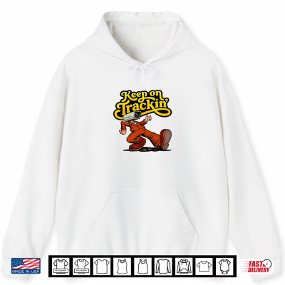 Hoodie Flock Cameras Keep on Trackin Shirt