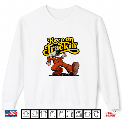 Sweatshirt Flock Cameras Keep on Trackin Shirt