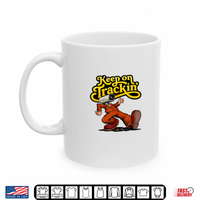 Mug Flock Cameras Keep on Trackin Shirt