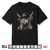 Hot Mess Highland Cow Coffee Lover Cute Fluffy Heifer Shirt